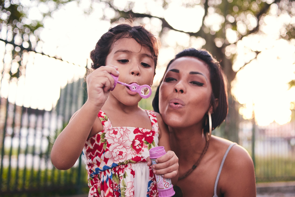 Mom and Daughter 